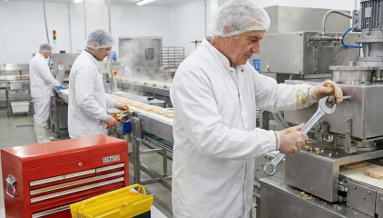 Industri Makanan Membutuhkan Perawatan Mesin Pabrik