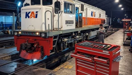 Industri Kereta Lokomotif dan kebutuhan Alat Maintenance